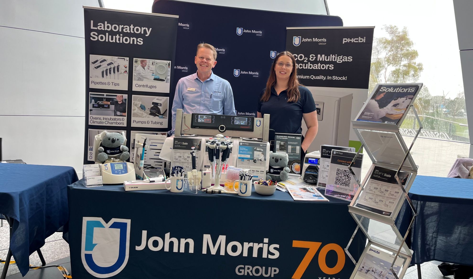 John Morris Group Showcased Advanced Laboratory Equipment at ANU’s John Curtin School of Medical Research